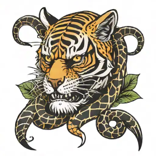 Skull Snake Tiger