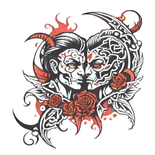 Gemini Bloody Tribal Inspired