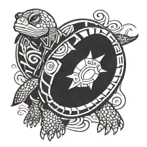 Hip Hop Style Turtle