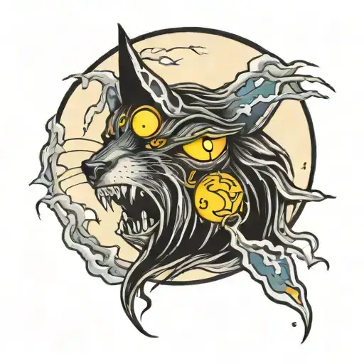 Crying Full Moon Spooky