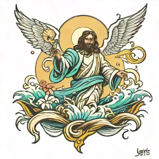 Jesus Walking On Water