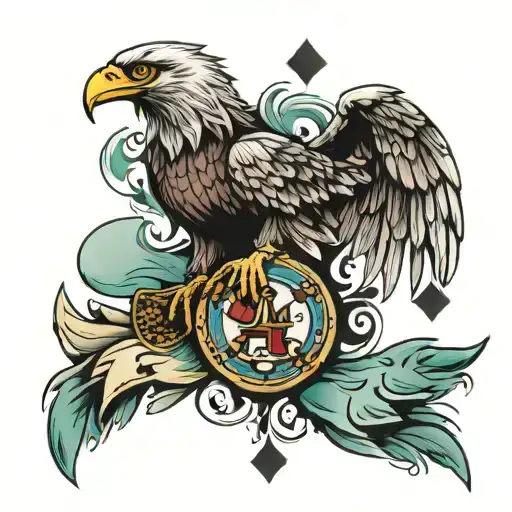 Eagle With 4 Card Joker