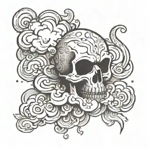 Vape In A Cloud Shaped Like