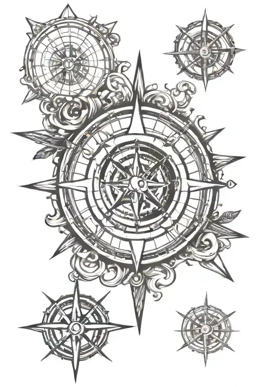 Nautical Compass Design