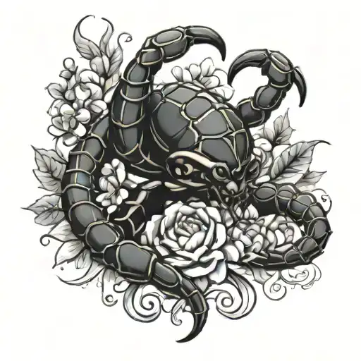 Scorpion Flowers Crown