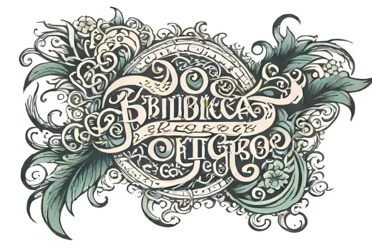 Biblical Scripture Writing