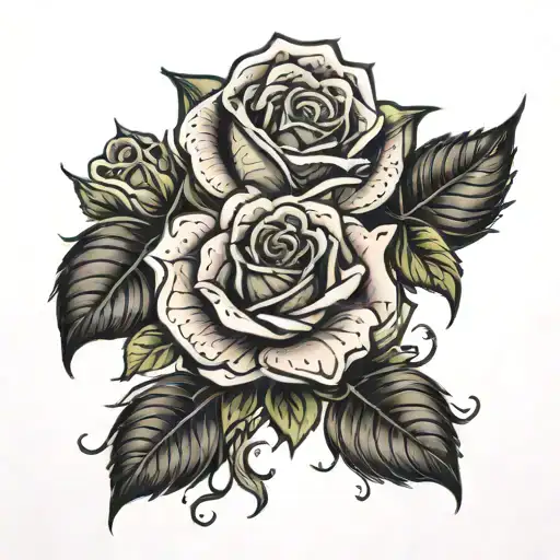 Rose With Katie In The Middle