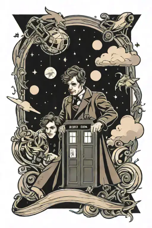 Doctor Who In Space Surrounded