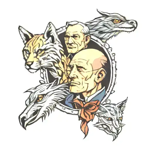 Father And Son And Grandfather