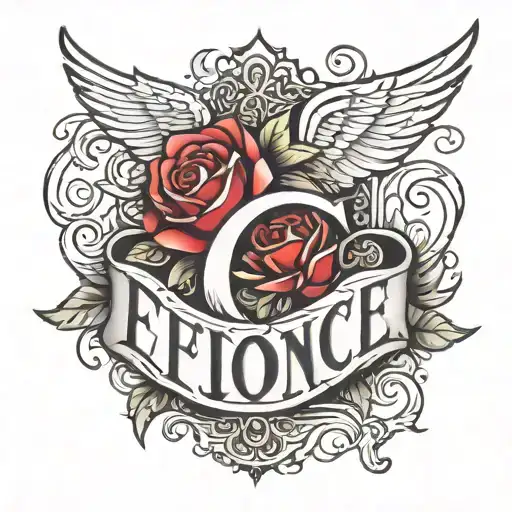 Fce Lettering In Old German Script