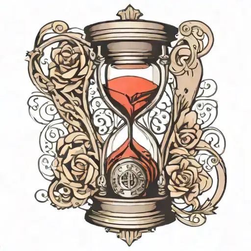 Infinity Symbol Hourglass