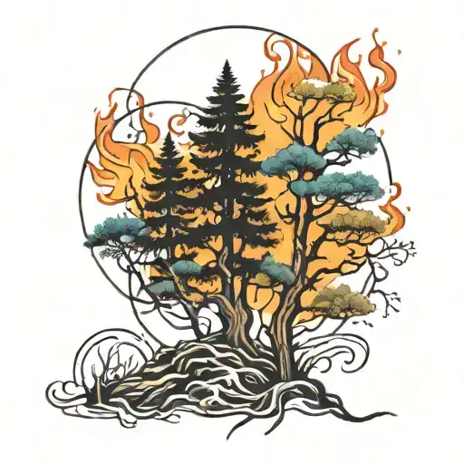 Trees Fire
