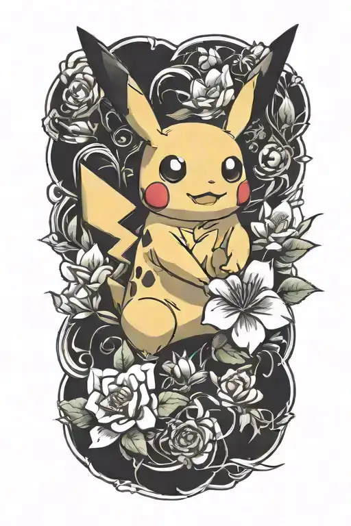 Pikachu Flower