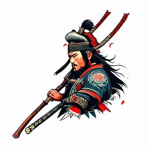 Japanese Samurai Warrior