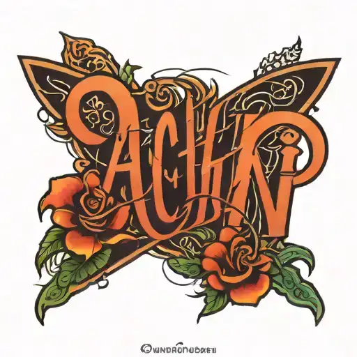 The Word Sachin Name Tattooed