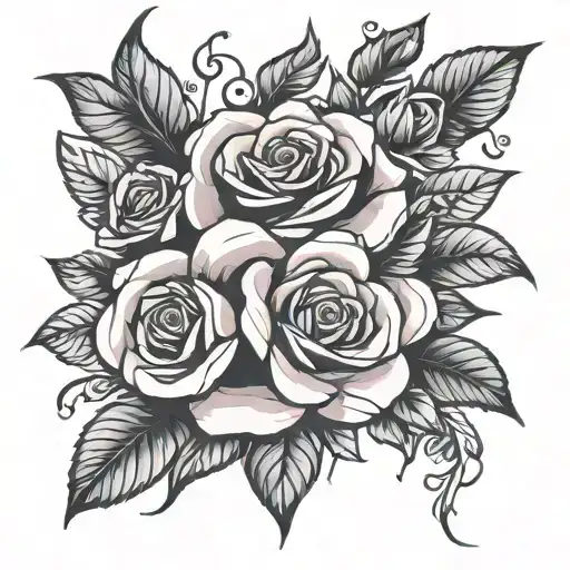 Giant Rose Flower Bouquet