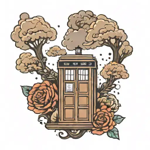 Tardis In A Parking Space