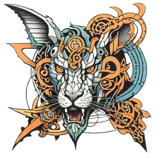 Lines And Structure Combine With Color And Chaos To Form Something New