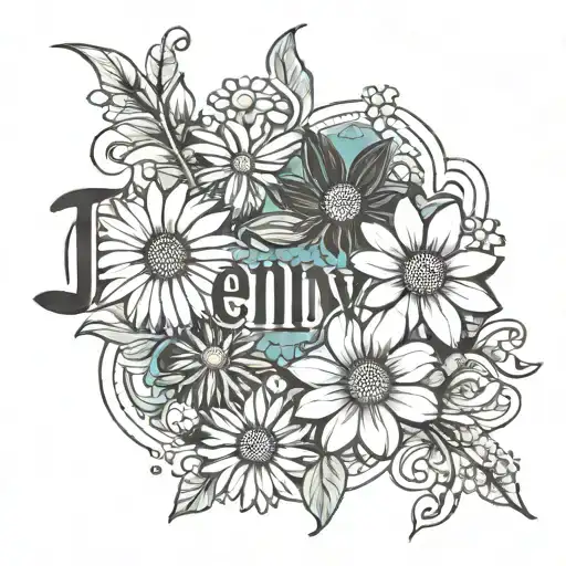 The Name Jenny Mixed With A Daisy