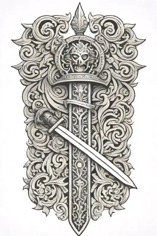 Roman Warrior Sword With