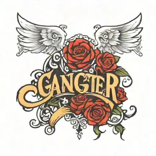 Gangster Font Name Angel