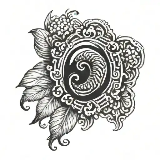 Black Ring On Thumb Print