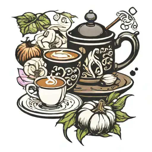 Coffee And Garlic Arvores