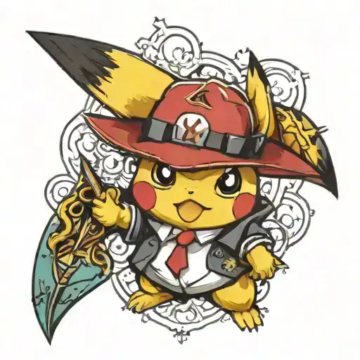 Mafia Pikachu Pokemon