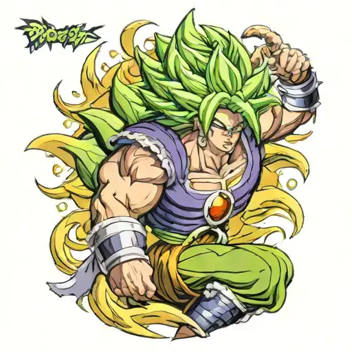 Broly Dragon Ball Fase 1