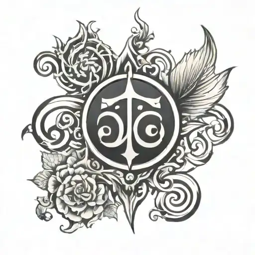 Coverup For Triskel Symbol