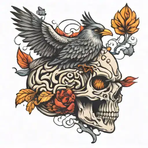 Brain And Bird Rising