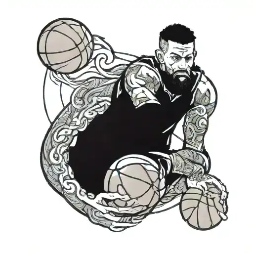 Father And Son Basketball