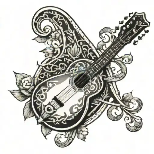 Guitar Mandolin Triquetra