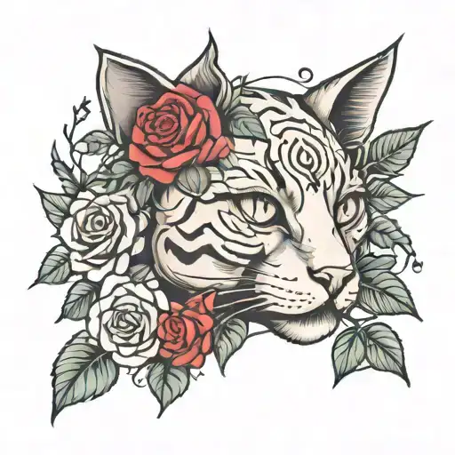 Cat Head Roses Growing