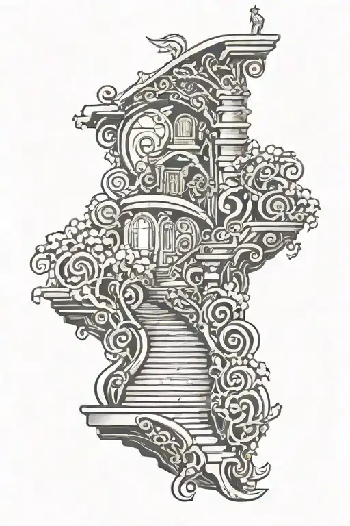 Celtic Stairs Rising