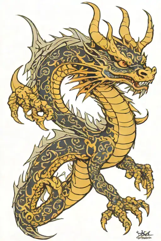 Dragon With 1964