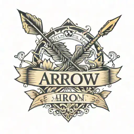 Arrow Name Written