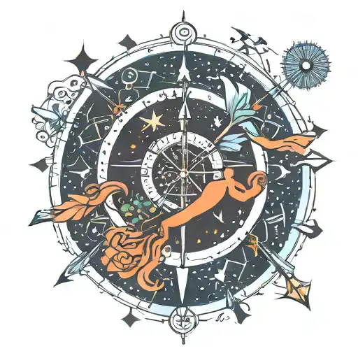 Astrology Yoga Moon Sun Sagittarius Arrow