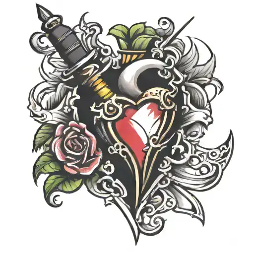 Heart With A Dagger
