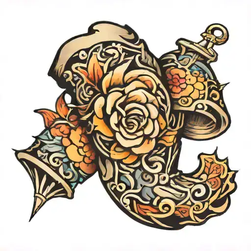 Solid Band Around The Bicep