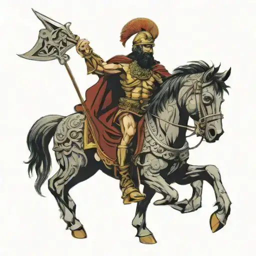 Ancient Macedonian Warrior With Fillipino Elements