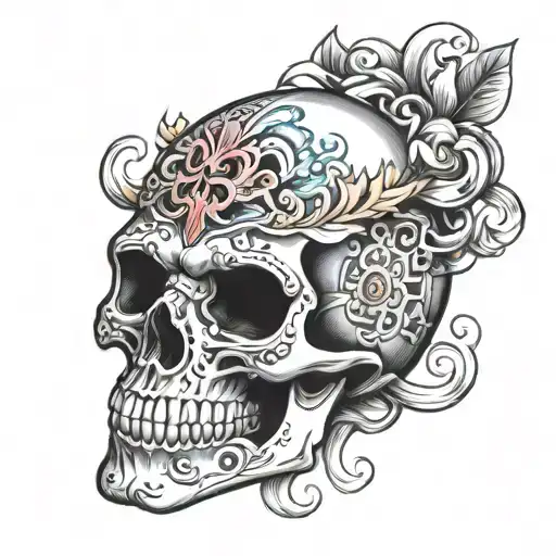 Skull Wearing