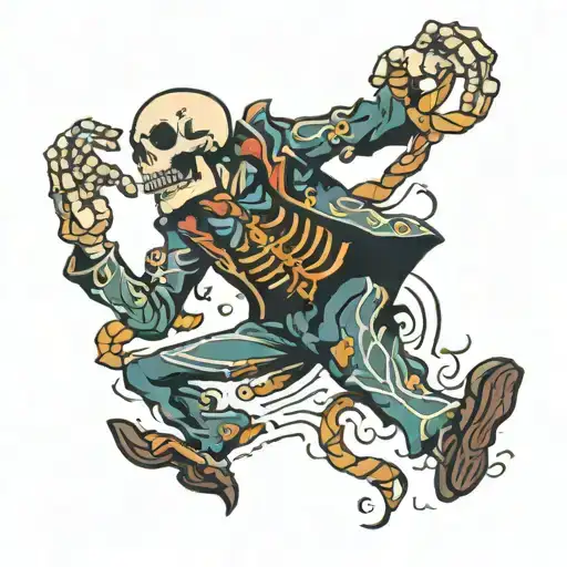 Dancing Skeleton
