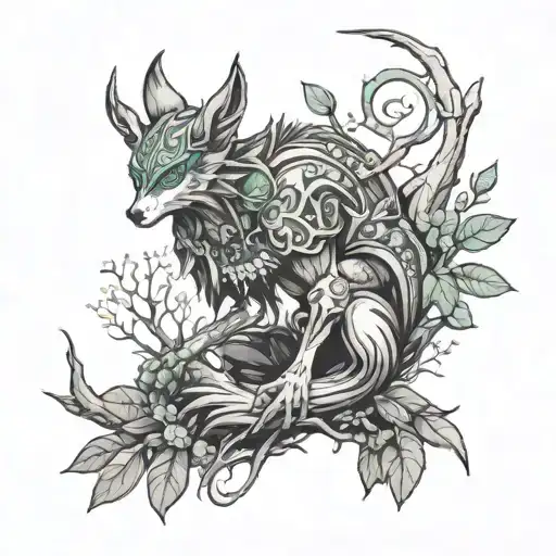 Dnd Rogue Druid Mixed With Nature