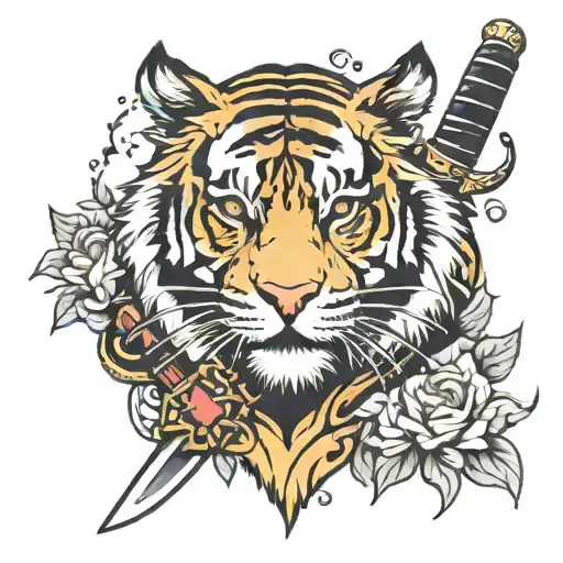 Tiger And Sword