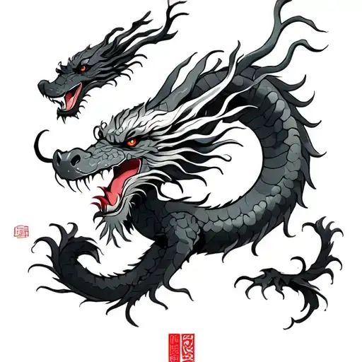 Japanese Dragon Wrapping