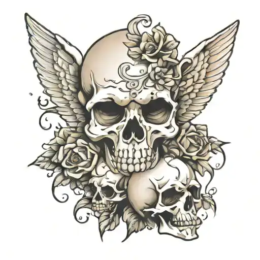 Cherub Skulls