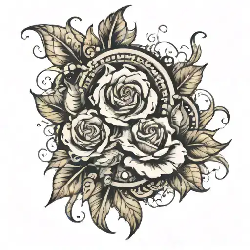 Tattoo To Cover Stretch Mark On Biceps