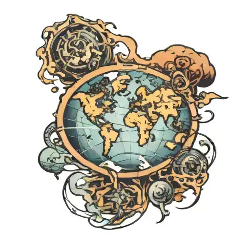 Pain Of The World Map