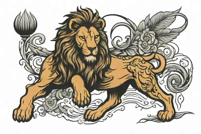 Lion And Lamb
